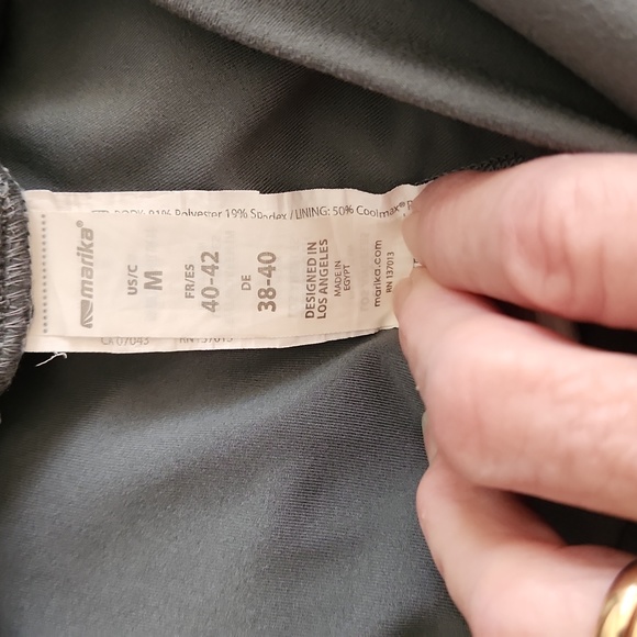 2 pair leggings Zelle-Marika sz M - Picture 5 of 6